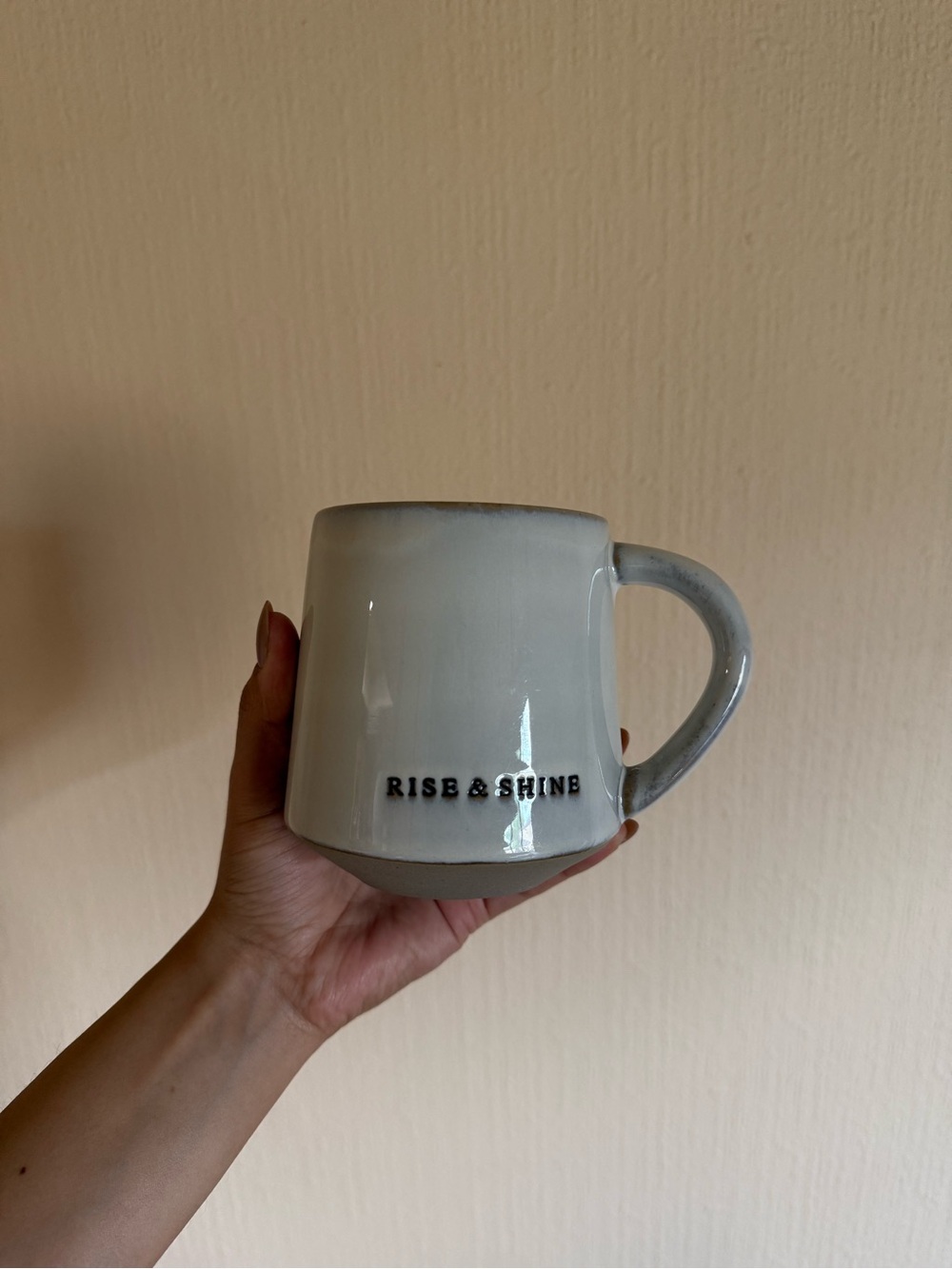 “Rise and shine” mug hearth & hand